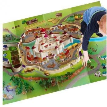 Nappe de jeu Unamourdetapis – Taille moyenne, tissu polyester
