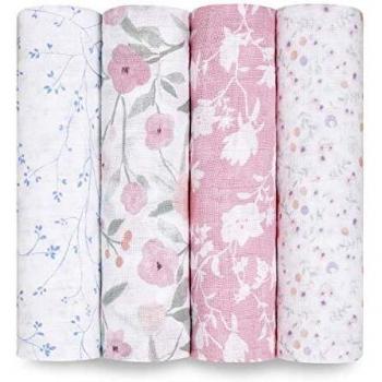 Aden + anais Musselin Pucktücher, 4 Stück, 120 x 120 cm