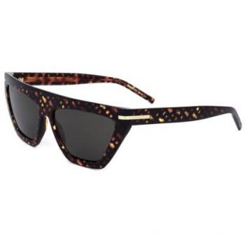 Hugo Boss 1609S2VM Havana Pattern: gafas de sol estilo clásico femenino
