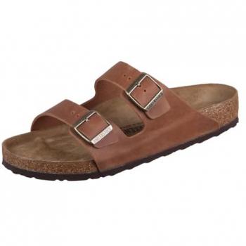 Birkenstock Arizona Mules in Cognac – Women’s Size EU 41