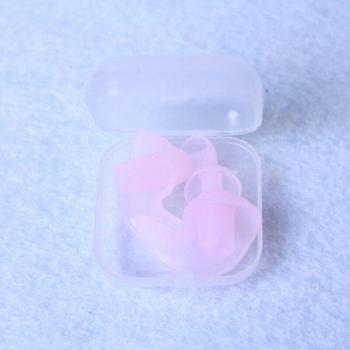 Protector de oídos de silicona con caja de almacenamiento