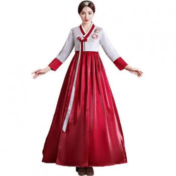 Floral Embroidered Hanbok for Women