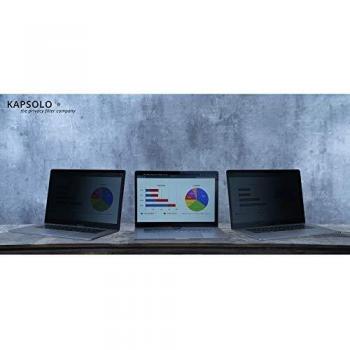 KAPSOLO 4‑Way Plug‑In Privacy Film – 13.3″ Wide 16:9