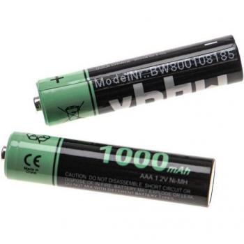 Accumulateurs AAA 1000mAh Compatibles Panasonic KX-TG