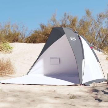 Tienda de Playa Toldo Carpa Refugio Camping 185T Poliéster Color Celeste