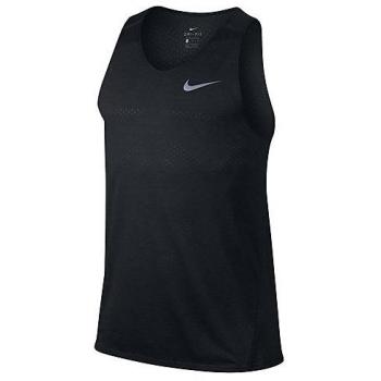 Nike Herren M NK Breathe Tailwind CO2 Renn-Trainings-Tank, Schwarz, XL