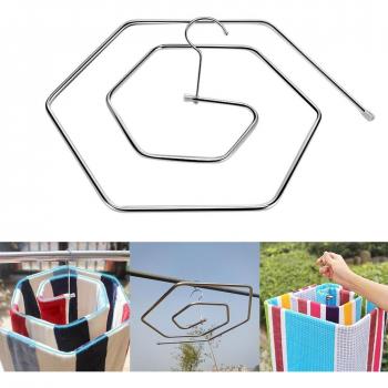 Rustfree Hanger for Blankets and Towels