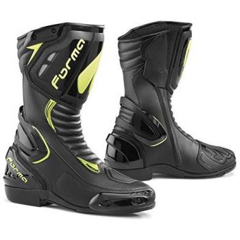 Bottes moto Forma FRECCIA fluo imperméables Noir Jaune 44