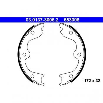 ATE Handbremsbeläge NISSAN,INFINITI 03.0137‑3006.2 D40F0AR025,D40F0AR06K Handbremsbacken,Bremsbackensatz, Feststellbremse