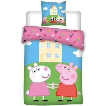 Literie Peppa Pig en coton