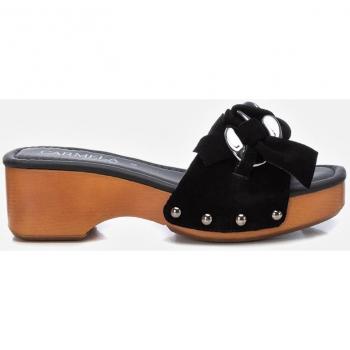 Carmela Sandalias Casuales en Piel Negra