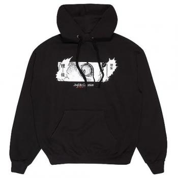 SENZA Shock – Sudadera Unisex de Mediana en Negro