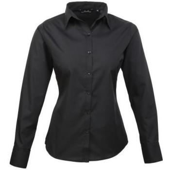 Premier Langarmbluse für Damen (Schwarz) EU 42 / UK 14