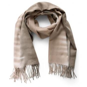 Douillette Dip Dye Écharpe Femme, Couleur Beige – Street One