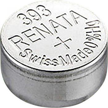 Renata SR48 393 Bottone – 1,55 V – 80 mAh – Ossido d’Argento – Compatibile Courant Fort