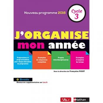 J'organise mon année