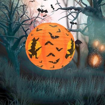 Lanterne suspendue citrouille pour fête d'Halloween