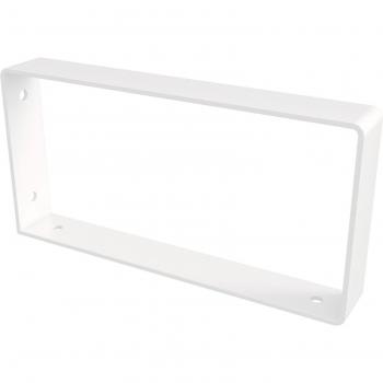 Escuadra Moderna Chicago Blanco Mate 10x21 cm