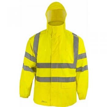 Warnschutz-Regenbundjacke EN471 Kl.2 / EN343 gelb