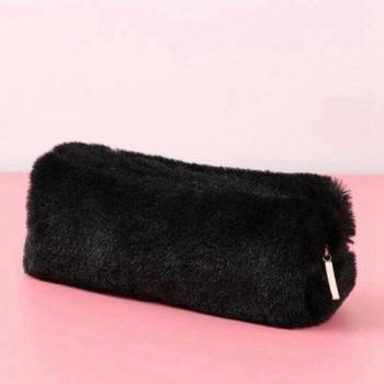 Girls' Big Plush Pencil Case