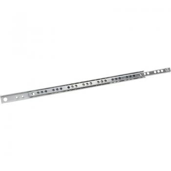 Paired Guides Acier Galvanisé Inferramenta pour tiroirs coulissants 35 cm