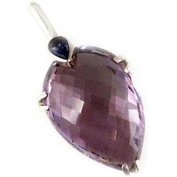 Mineralia Violet Silver Pendant