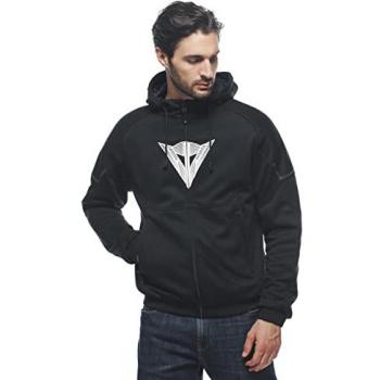 Dainese Daemon-X Safety Moto Sweat à capuche Noir Blanc 48