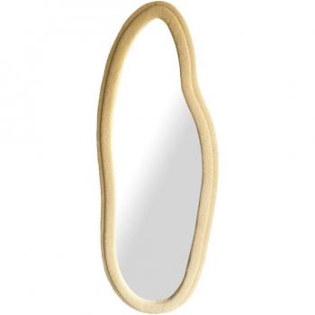 Marrone Scandi Specchio a Parete 60x4x160 cm