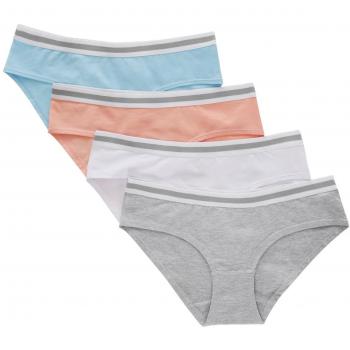 CharmLeaks Damen-Bikini-Panties aus Baumwolle – Hipster Slip XL