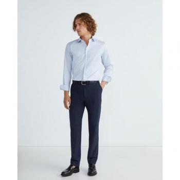 Horizon Blu Camicia Façonnable a Maniche Lunghe FM301925