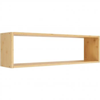 House Nordic Ablageregal EMBER – Bambus, 45 cm breit