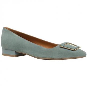GEOX Charyssa Damen Ballerinas 41 Salbeigrün