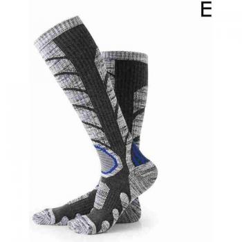 1 Pair Thermal Compression Socks for Skiing and Climbing