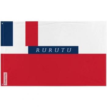 French Flag Field Cover – Rurutu Variant – 96x144 cm – Poly Material – Double Print