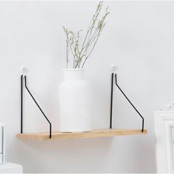 Wooden Wall-Mounted Multi-Functional Shelf