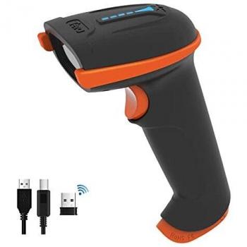 Tera Versatile 2 in 1 Wireless Barcode Scanner (2.4Ghz Wireless+USB 2.0 Wired)