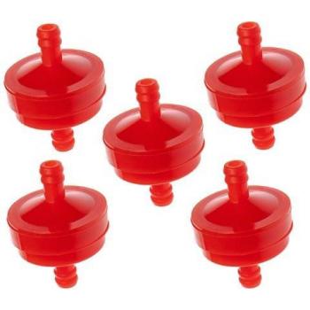 Lawn Mower Fuel Filters (10 Pack) for Briggs & Stratton 004105, 005018, 297298, 298090 – Pumpless