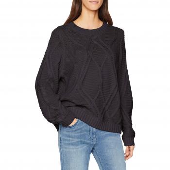 Suéter de mujer Vero Moda, modelo Vmalia, color gris asfalto, talla 36