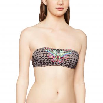 Banana Moon Damen Bikini-Set Bando Alvarado Noir (Noir Alvarado), L