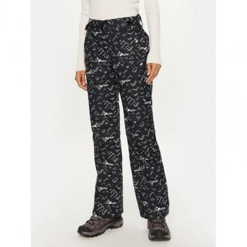 Women's Black Staci Print Pants by Rossignol