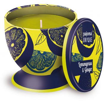 UNIQUE Lemongras Ginger Kerze – 240 g, 40‑Stunden‑Brandzeit