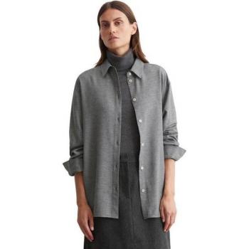 Marc O’Polo Relaxed Fit Damenbluse grau 38 – Lenzing® Ecovero™