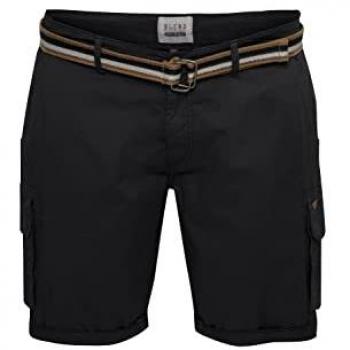 Blend Cargoshorts BHBBrian Herren Big & Tall Stretch Bermuda Shorts 5XL schwarz