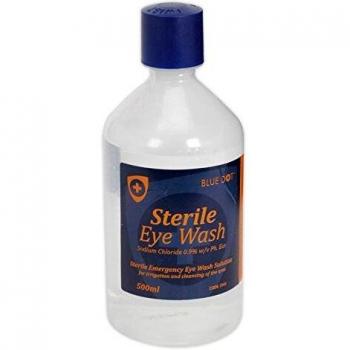 Sealey EWS50 First Aid Eye/Wound Wash Solution 500ml