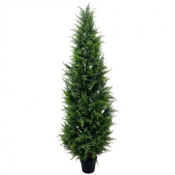 Cypress Cedar Topiary Tree – 150 cm High, UV Resistant, Outdoor Use