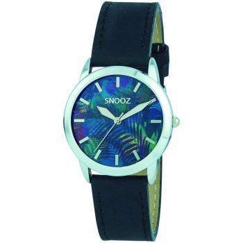 Snooz Quarzuhr für Damen – Saa1040-73, analog, Lederarmband