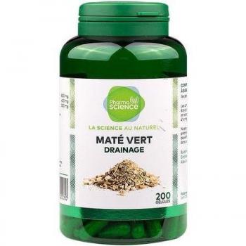 Green Maté em Cápsulas Pharmascience 200