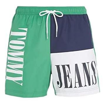 Tommy Jeans Costume Bagnatore Verde e Multicolore