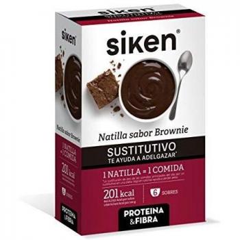 Natillas Brownie Sustitutivas 6 Sobres Siken