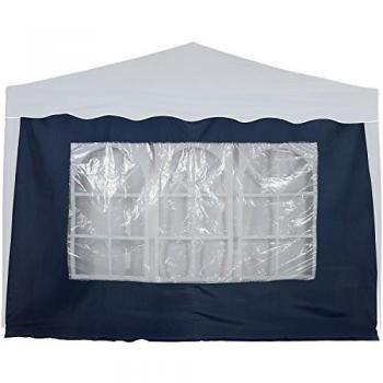 INSTENT Pavillon Seitenteil mit Reißverschluss 300x200 cm